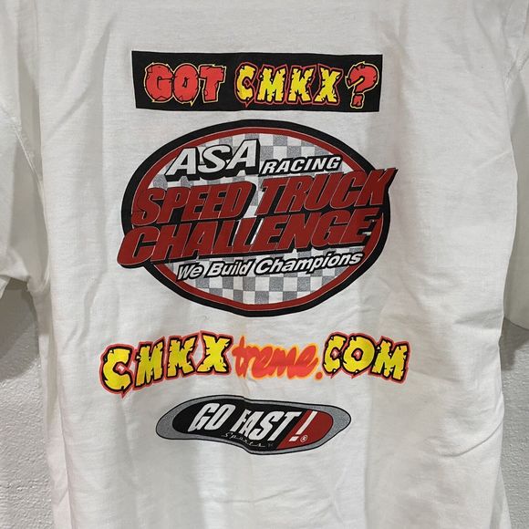 ASA Racing Speed Truck Challenge 2005 Shirt Mens Size Medium Made In USA Jaskol - Picture 6 of 7